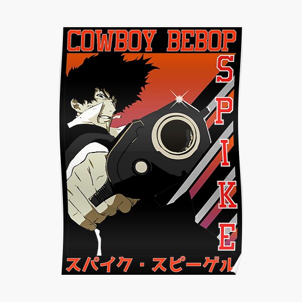 Spike Spiegel Cowboy Bebop Póster