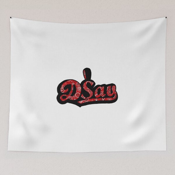 Item preview, D Savage Bandana Chain Pendant Artwork designed and sold by redheroes.