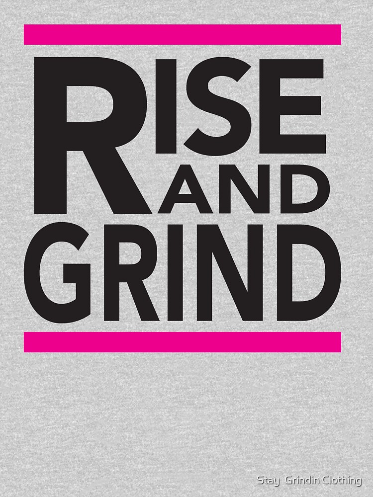 Rise and Grind - RUN DMC - Pink by omegared17