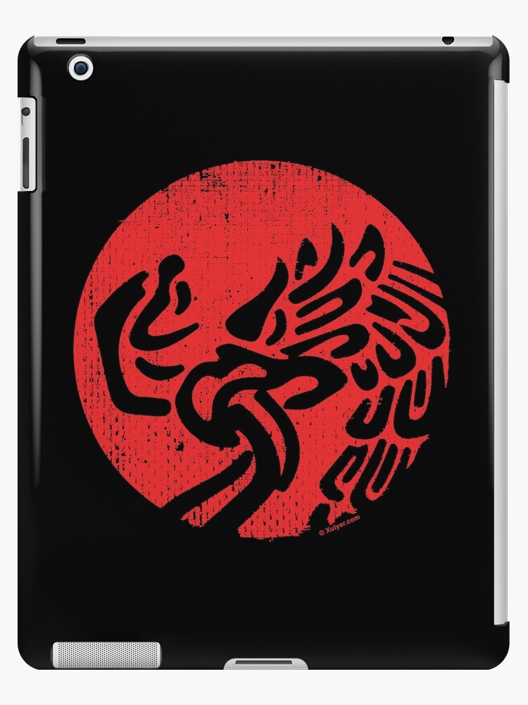 Funda y vinilo para iPad «Escudo de cabeza de águila mexicana y serpiente  Vintage» de xulyer | Redbubble