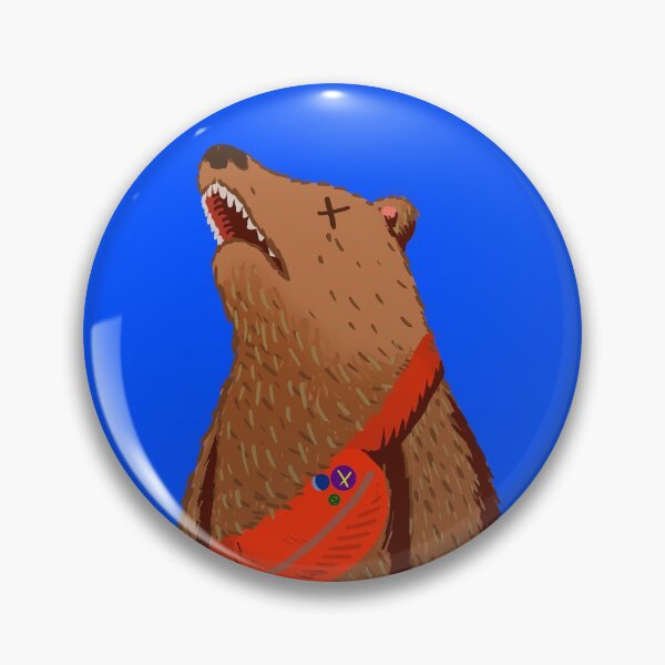 Item preview, "Grin and Bear It" indie bear designed and sold by Tuamigringo.