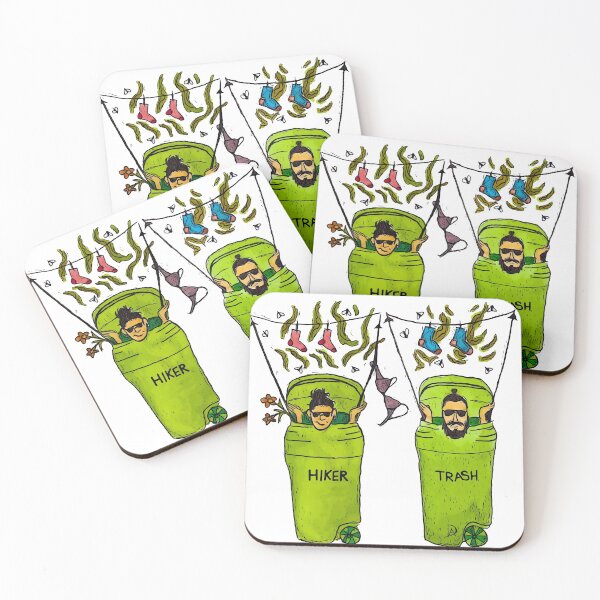 Item preview, Hiker Trash Couple designed and sold by Alina Drufovka.