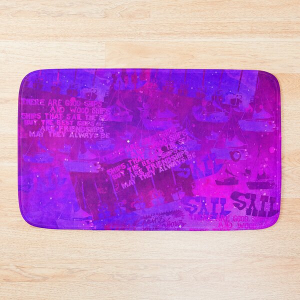 Item preview, Boating pictures and Quotes in hot pink and blue designed and sold by WatersEdgeGal.