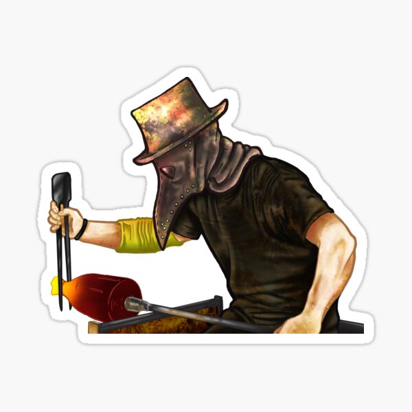 Plague Gaffer - Freeform Sticker