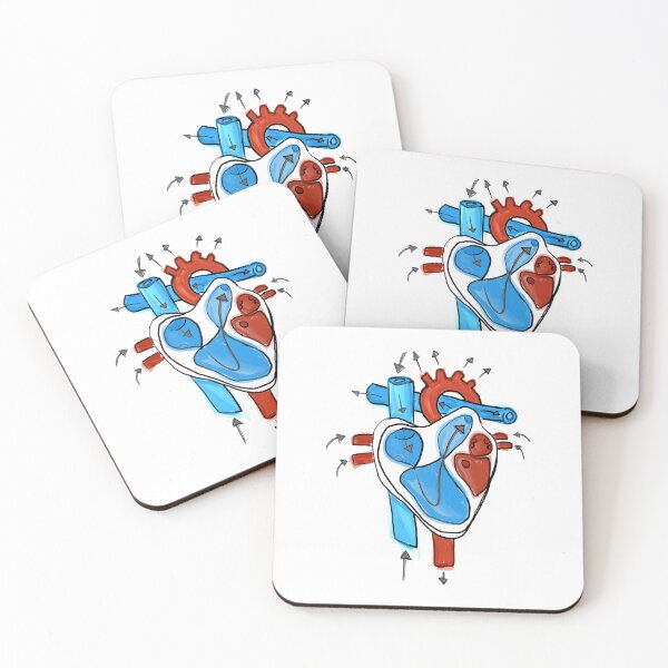 Item preview, Anatomical Heart Doodle designed and sold by The Water Nerd.