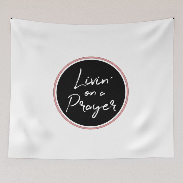 Item preview, Livin' on a prayer with faith and confidence designed and sold by PaperDreamPod.