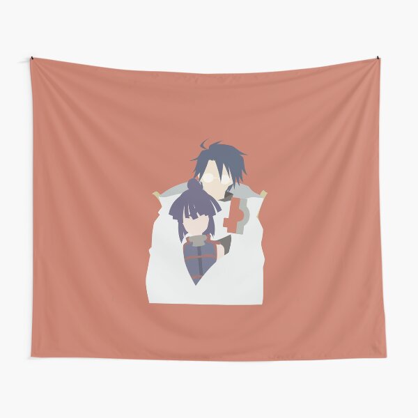 Shiroe y Akatsuki Tela decorativa