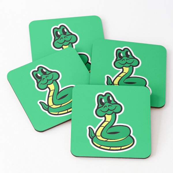 Item preview, Green Snake Cartoon Animals Cartoon Island designed and sold by Cartoon Island.