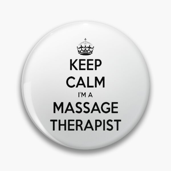 Item preview, Keep Calm I Am A Massage Therapist Black Text designed and sold by taiche.