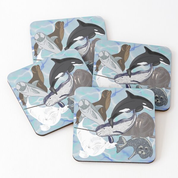 Item preview, Marine Mammals  designed and sold by bellamousse design co.