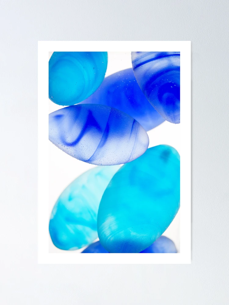 Thumbnail 1 of 3, Poster, Blue designed and sold by RaphArt.