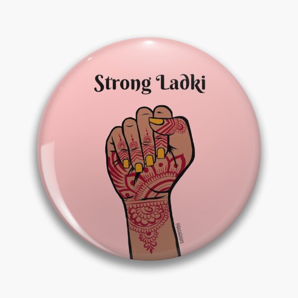 Item preview, Strong Ladki designed and sold by Dosacolors.