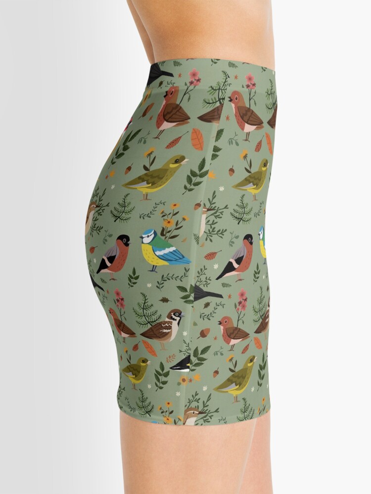 Alternate view of Garden Birds Mini Skirt