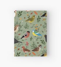 Cuaderno de tapa dura Garden Birds