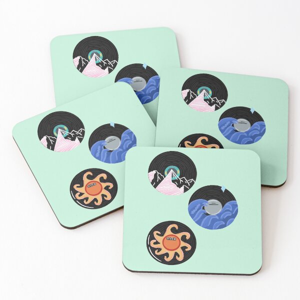 Item preview, Three Vinyl Records Doodle designed and sold by SydneySells.