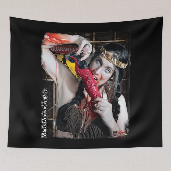 Item preview, Live Undead Angels: Zombie Native American designed and sold by Ghastly Wicked Creations Studio.