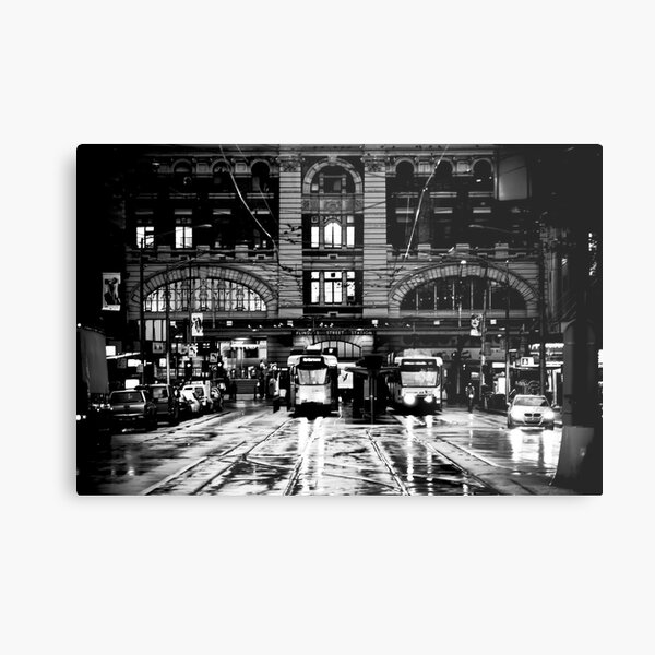 Elizabeth St Melbourne Metal Print