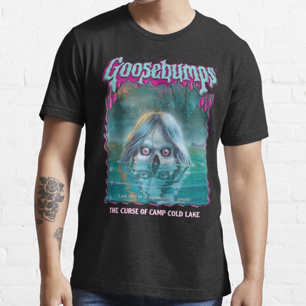 R.L. Stine Goosebumps Nightmare Halloween Camp Lake Horror Essential T-Shirt