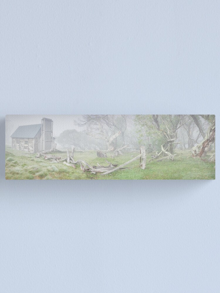 Thumbnail 1 of 3, Canvas Print, Fitzgeralds Hut, Falls Creek, Victoria, Australia designed and sold by Chockstone.