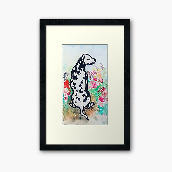 Canvas picture he XXL Pop Art Dalmatian Dog Animal Abstract Wall Poster 150x90 