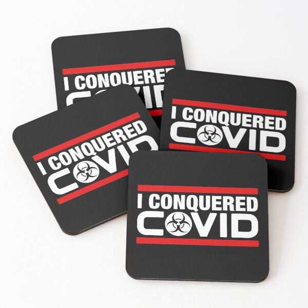 Item preview, I Conquered COVID designed and sold by BeerBro-Designs.