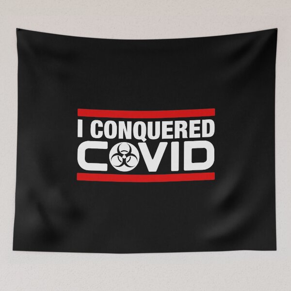 Item preview, I Conquered COVID designed and sold by BeerBro-Designs.