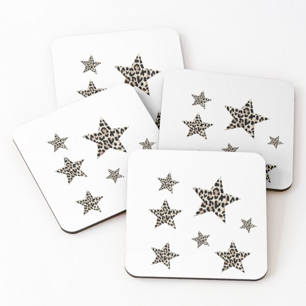 Item preview, leopard print stars pack designed and sold by lex  c.