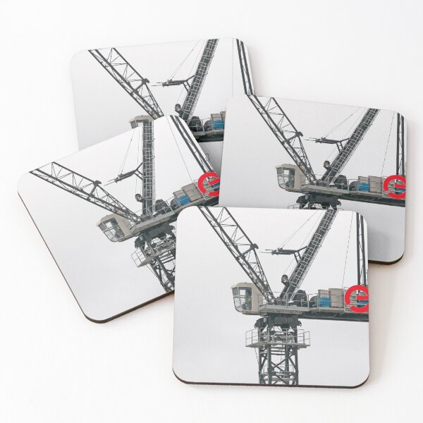 Item preview, Working Construction Crane on Multistory Units. August 26, 2019. Part of a series.  designed and sold by sunnypicsoz.