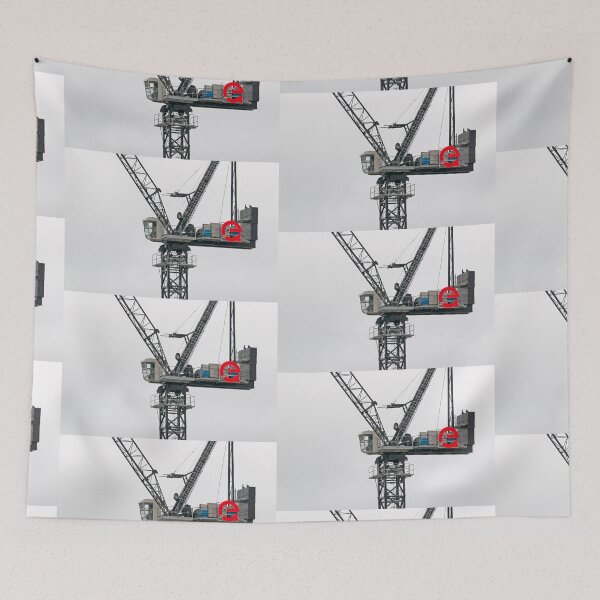Item preview, Working Construction Crane on Multistory Units. August 26, 2019. Part of a series.  designed and sold by sunnypicsoz.