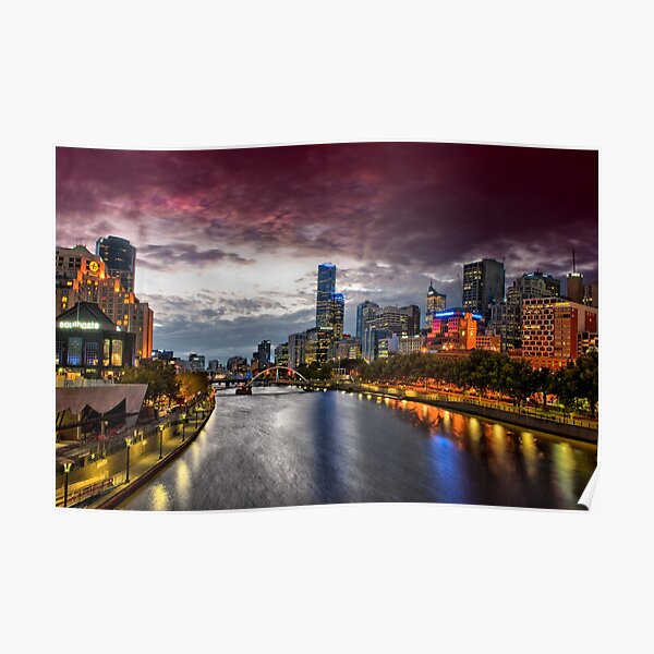 Southgate, Melbourne Poster