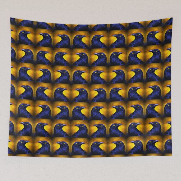 Item preview, Blue Crow Pattern designed and sold by MarshBec.