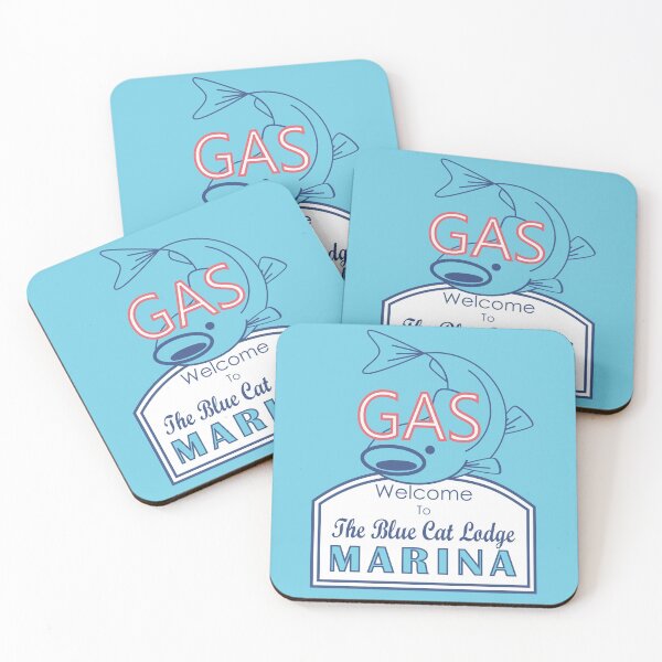 Item preview, The Blue Cat Lodge - Ozark - Light Blue designed and sold by SkyBluePhotos.