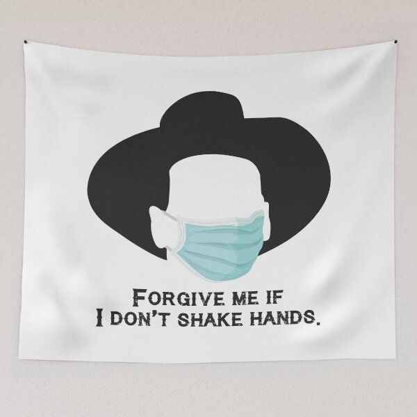 Item preview,  Tombstone: Forgive me if I don't shake hands 2 designed and sold by muskitt.