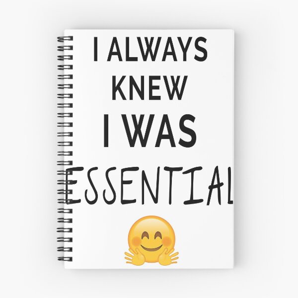 Item preview, I Always Knew I Was Essential designed and sold by zeqira.