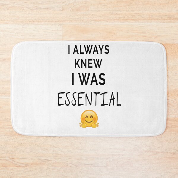 Item preview, I Always Knew I Was Essential designed and sold by zeqira.