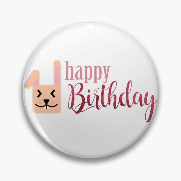 Item preview, Happy Birthday Hunny Bunny designed and sold by DSeller.