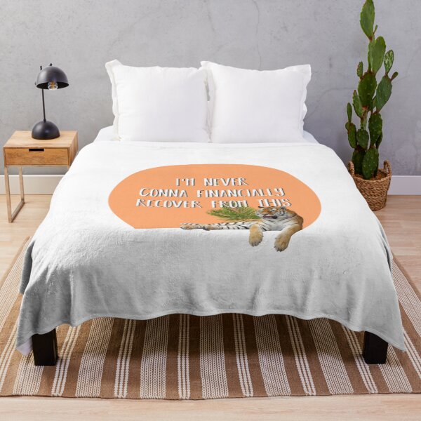 Item preview, exotic aesthetic tiger king never gonna recover joe print designed and sold by joolsmools.