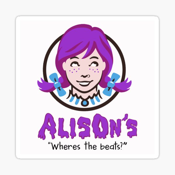 Artikel-Vorschau von Alison Wonderland WENDYS Wo sind die Beats? Logo, designt und verkauft von jason tully.