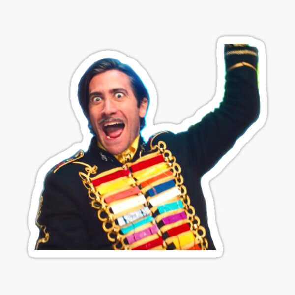 Jake Gyllenhaal Mr. Music Sack Lunch Bunch Sticker
