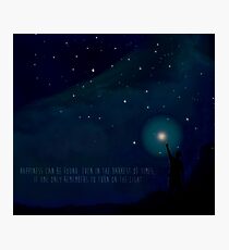 Lumos! Photographic Print