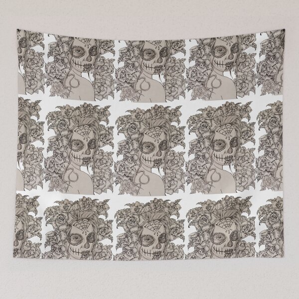 Item preview, Day of the Dead / Día de Muertos with Moko designed and sold by SilentlyRob668.