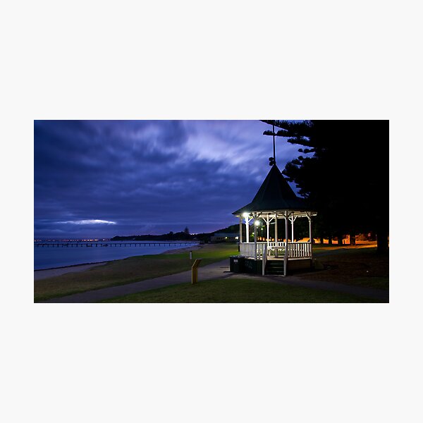 Rotonda Sorrento Front Beach Photographic Print