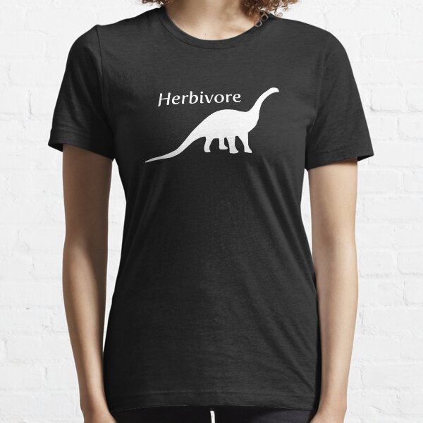 Herbivore Dinosaur White Essential T-Shirt