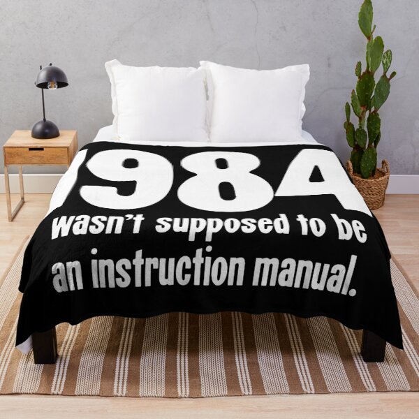 Item preview, 1984 Wasn't Supposed To Be An Instruction Manual designed and sold by Good-Looking Corpse.