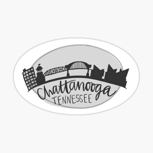 Aperçu de l'œuvre Chattanooga, TN Skyline créée et vendue par Raley Webb.