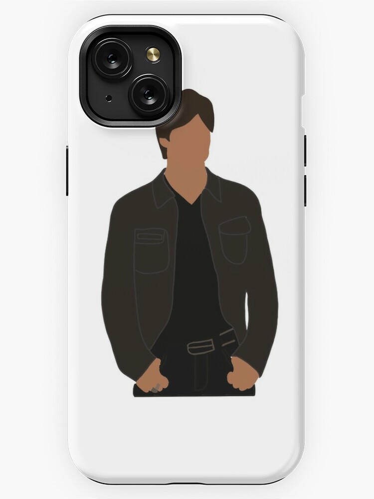 damon salvatore drawing  iPhone Case for Sale by ideasbymadison