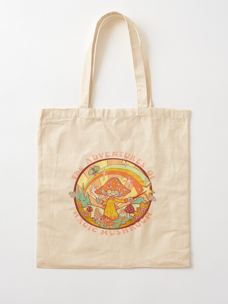 mushroom tote bag