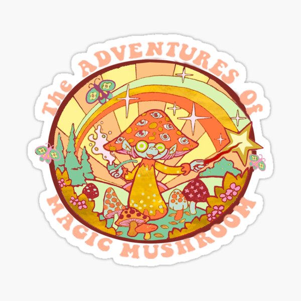 Magic Mushroom Sticker