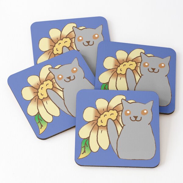 Item preview, British Shorthair And Flower designed and sold by missmann.