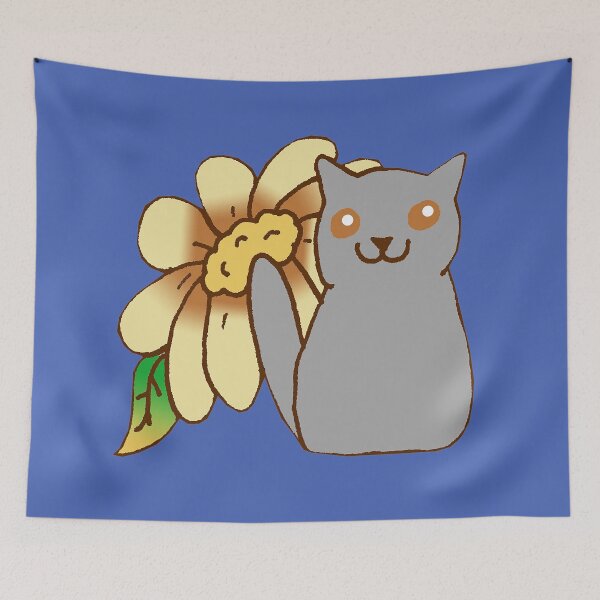 Item preview, British Shorthair And Flower designed and sold by missmann.